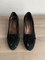 Mooie zwart suède/leren pumps- maat 38,5, Verzenden, Zo goed als nieuw, Zwart