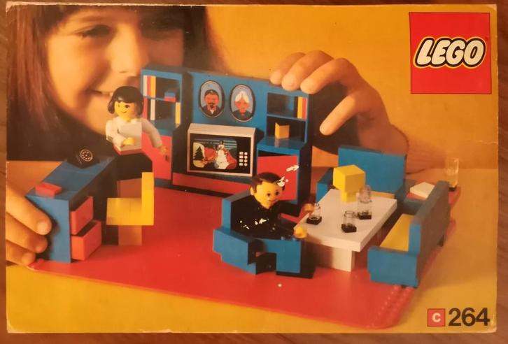 Vintage Lego Homemaker Set 264 - 1974, Kinderen en Baby's, Speelgoed | Duplo en Lego, Gebruikt, Lego, Complete set, Ophalen of Verzenden