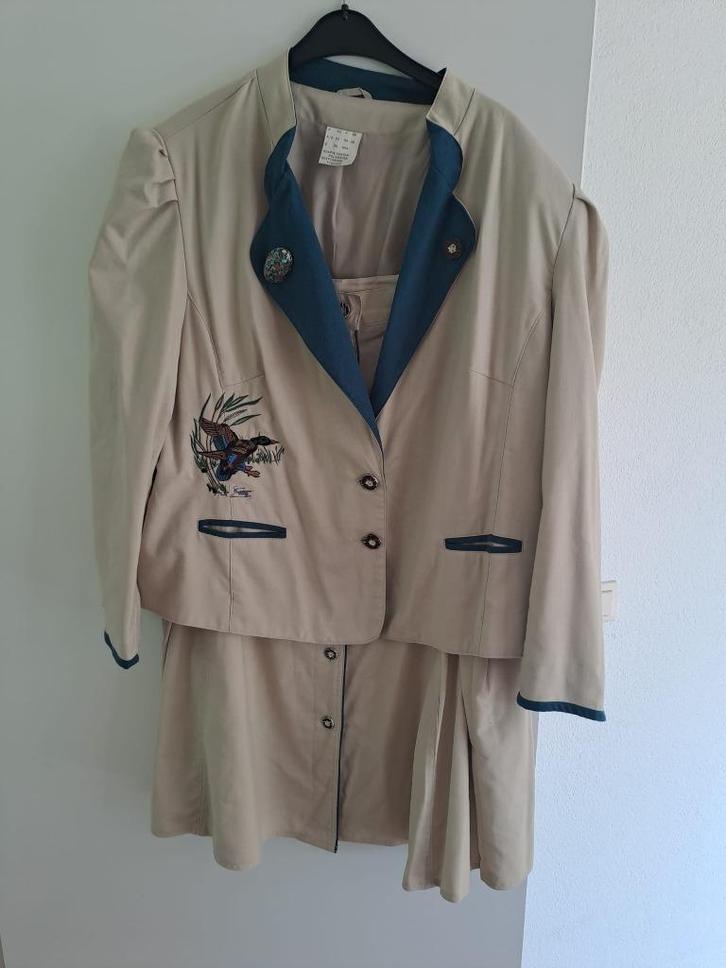 2-delig pakje, trachten oktoberfest maat 52/54 ^, Kleding | Dames, Carnavalskleding en Feestkleding, Zo goed als nieuw, Kleding