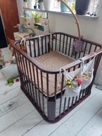 Bopita Box Ronde hoeken 85x85, Kinderen en Baby's, Boxen, Ophalen, Zo goed als nieuw, Rond, In hoogte verstelbaar
