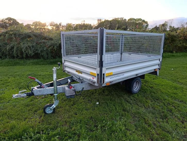 Humbaur kieper, Auto diversen, Aanhangers en Bagagewagens, Zo goed als nieuw, Ophalen