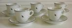 5 espresso kop & schotels Nespresso Tognana Porcellane Italy, Huis en Inrichting, Keuken | Servies, Ophalen, Nieuw, Overige stijlen
