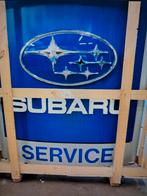 Zeldzame Subaru reclame lichtbak reliëf logo/letters 140cm, Ophalen, Eu, Eu, Lichtbak of (neon) lamp