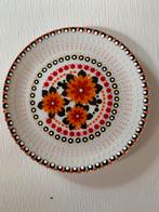 Fraaie handbeschilderde design schaal 17 cm, Ophalen of Verzenden