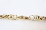 14 Karaat Gouden Vossenstaart Ketting | 41 cm, Ophalen of Verzenden, Zo goed als nieuw, Goud, Goud