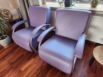 2 fauteuils van pelle Divani beschikbaar voor biedingen