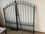 Metalen poort 2 meter breed 1.80 hoog onbehandeld, Ophalen of Verzenden, Nieuw, Staal