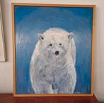 Mooie IJSBEER door Pieter Huijzer (Dordrecht) - schilderij, Antiek en Kunst, Kunst | Schilderijen | Modern, Ophalen