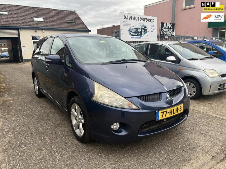 Mitsubishi Grandis 2.4-16V Intense 7 PERSOONS, Auto's, Mitsubishi, Te koop, Grandis, ABS, Airbags, Airconditioning, Centrale vergrendeling