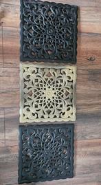 Wanddecoratie 3 stuks, Huis en Inrichting, Ophalen, Zo goed als nieuw