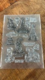Clear stamp kerst, Hobby en Vrije tijd, Stempelen, Ophalen of Verzenden, Nieuw, Clearstamp