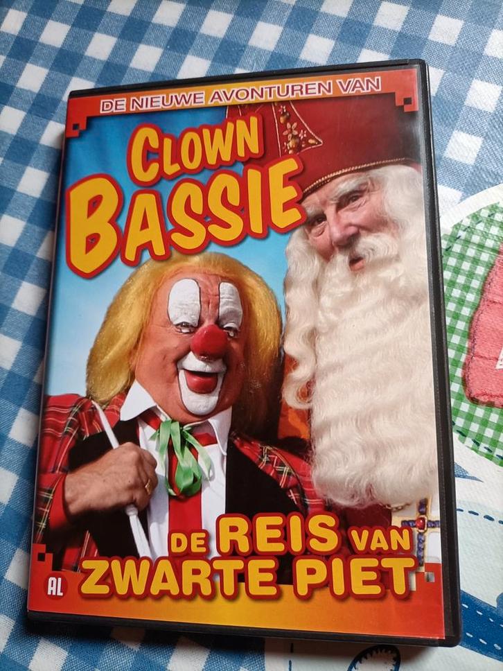 Clown Bassie - De Reis van Zwarte Piet DVD, Cd's en Dvd's, Dvd's | Kinderen en Jeugd, Zo goed als nieuw, Film, Komedie, Alle leeftijden