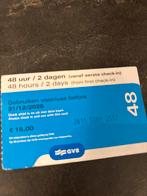 GVB KAART voor 2 dagen, Eén persoon, Algemeen kaartje