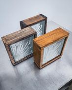 70s glasblok lamp, Huis en Inrichting, Info@deflipperkast.nl, Amsteldijkzuid 180E, Nieuw, Ophalen of Verzenden