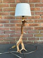 Geweilamp.schemerlamp.geweien.edelhert.damhert.tafellamp., Ophalen of Verzenden, Nieuw