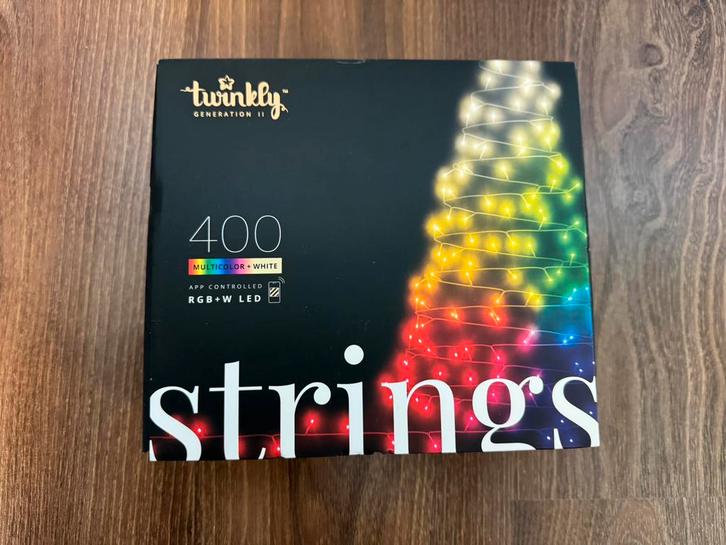 Twinkly RGB+W Gen-II set 400 lampjes nieuw, Diversen, Kerst, Zo goed als nieuw, Ophalen of Verzenden