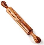 Houten deegroller van olijfhout - 41cm uniek en handgemaakt, Ophalen, Nieuw