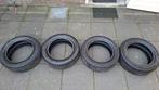 4 Continental zomerbanden 205/55 R16 prima staat 5 mm, Ophalen, Gebruikt, 16 inch, 205 mm