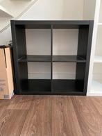 IKEA Kallax kast 77x77 - Zwartbruin, Ophalen, 50 tot 100 cm, Zo goed als nieuw, Minder dan 100 cm