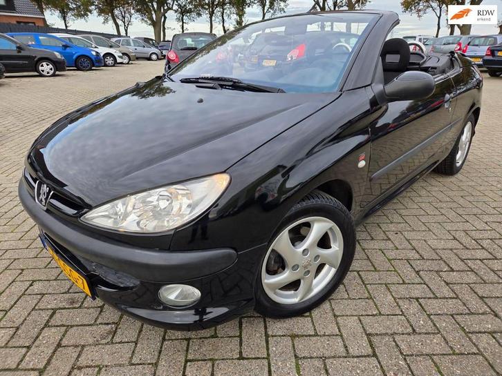 Peugeot 206 CC 1.6-16V 2003. Airco/Lichtmetaal/Mistlampen et, Auto's, Peugeot, Bedrijf, Te koop, Airbags, Airconditioning, Centrale vergrendeling