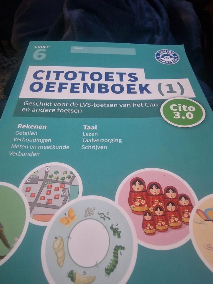 CITO Toets Oefenboek Deel 1 Groep 6, Boeken, Studieboeken en Cursussen, Zo goed als nieuw, Niet van toepassing, Ophalen of Verzenden