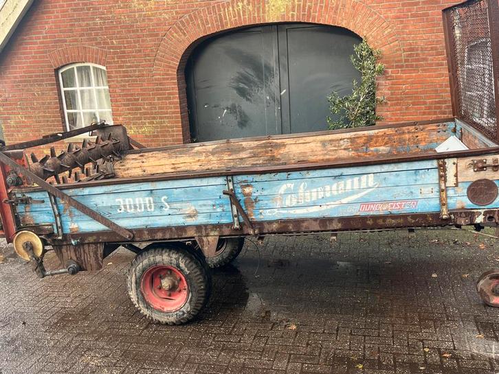 Lohmann meststrooier, Hobby en Vrije tijd, Modelauto's | 1:24, Zo goed als nieuw, Overige merken, Ophalen of Verzenden