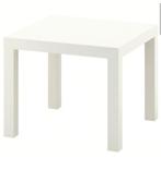 Ikea lack tafeltjes a 4.50 zgan, Huis en Inrichting, Minder dan 55 cm, Vierkant, Zo goed als nieuw, Ophalen