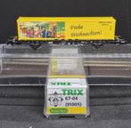 PMS 67-04  - Containerwagen Lgjs 598 KERSTMIS 2000 (15187), Gebruikt, Gelijkstroom, Trix, Wagon
