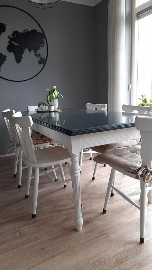 Eetkamertafel, Huis en Inrichting, Tafels | Eettafels, Gebruikt, 50 tot 100 cm, 150 tot 200 cm, Vijf personen of meer, Rechthoekig