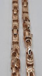 gouden fantasie ketting 14kt Massief, Sieraden, Tassen en Uiterlijk, Kettingen, Www.bredajuwelier.nl, Nieuw, Ophalen of Verzenden
