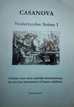 Cassanova Nederlandse Suites 1 en 2. Partituur., Muziek en Instrumenten, Bladmuziek, Klassiek, Ophalen of Verzenden, Zo goed als nieuw