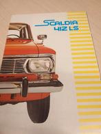 Jaren 60 70 Nederlands Scaldia 412 LS folder óók grijs kente, Ophalen of Verzenden, Zo goed als nieuw, Overige merken