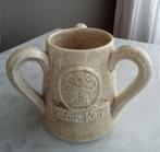Vintage Belgische aardewerk Keizer Karel 3 grepen Bierpul, Ophalen of Verzenden, Zo goed als nieuw, Pul(len), Overige merken