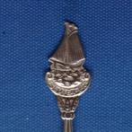 verzilverd lepeltje Skutsje Sloten, Friesland (NIO 90), Antiek en Kunst, Ophalen of Verzenden