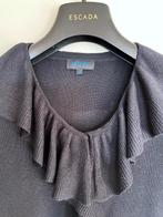 zwart vest van zijdemix van Escada, Maat 38/40 (M), Zwart, Nieuw, Escada