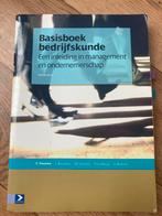 Basisboek Bedrijfskunde - Management & Ondernemerschap, Ophalen of Verzenden, Gelezen, Management