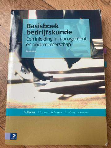 Basisboek Bedrijfskunde - Management & Ondernemerschap beschikbaar voor biedingen