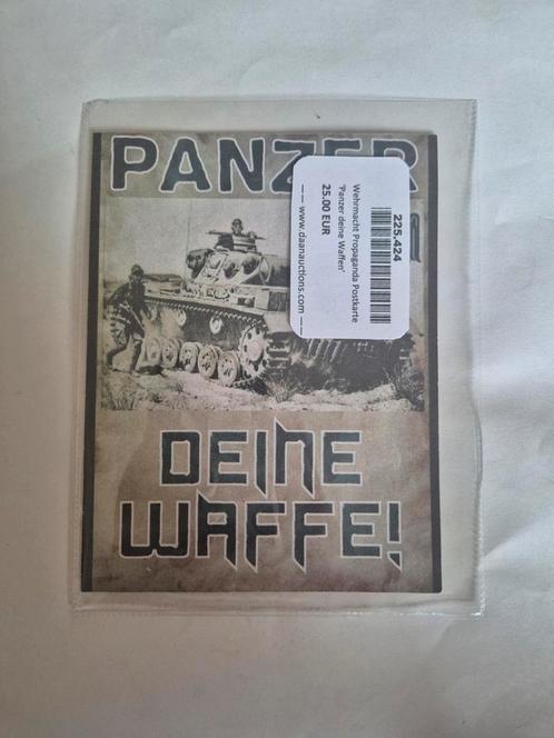 Wehrmacht kaart ‘Panzer – Deine Waffe!’ in hoes

Propaganda-, Verzamelen, Militaria | Tweede Wereldoorlog, Landmacht, Duitsland