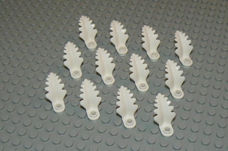 L052 Bladeren rechtop staand wit 12 st., Kinderen en Baby's, Speelgoed | Duplo en Lego, Nieuw, Lego, Losse stenen, Ophalen of Verzenden