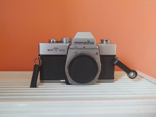 Minolta srT100 (alleen body), Audio, Tv en Foto, Fotocamera's Analoog, Zo goed als nieuw, Minolta, Ophalen of Verzenden