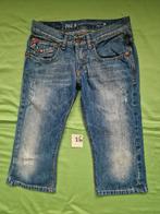 Take Two korte spijkerbroek maat XS/34, Kleding | Dames, Blauw, Ophalen of Verzenden, Zo goed als nieuw, W27 (confectie 34) of kleiner