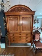 Vintage Drents kabinet eikenhout in topstaat!, Ophalen