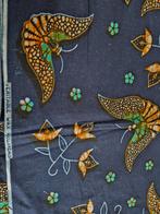 Dutch batik  vlinder, Hobby en Vrije tijd, Stoffen en Lappen, Overige kleuren, Nieuw, Ophalen of Verzenden, 30 tot 120 cm