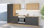 keuken delina, Huis en Inrichting, Keuken | Complete keukens, Overige materialen, Zwart, Nieuw, Enkelwandige keuken