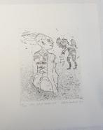 Ets van Nelleke Zandwijk, Antiek en Kunst, Ophalen of Verzenden
