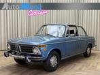 BMW 02-SERIE 2002 Coupé / Riviera Blue / 1973 / Roundie / D, Auto's, Oldtimers, Zwart, Blauw, Leder, Bedrijf