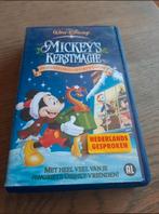 Walt Disney Mickey's Kerstmagie. Videoband., Alle leeftijden, Ophalen of Verzenden, Gebruikt, Tekenfilms en Animatie