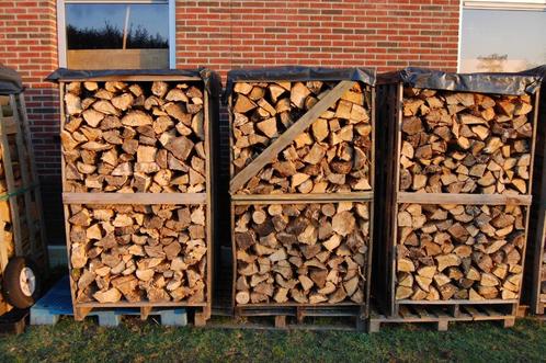 BERKEN haardhout / openhaardhout / brandhout, Tuin en Terras, Haardhout, Blokken, Berkenhout, 3 tot 6 m³, Ophalen
