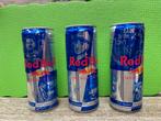 3 verschillende speciale red bull blikjes van top atleten., Verzamelen, Nieuw, Auto's, Ophalen of Verzenden