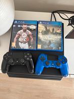 Playstation 4 Pro + twee controllers en games, Spelcomputers en Games, Spelcomputers | Sony PlayStation 4, Ophalen of Verzenden